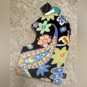 NWT Turtle fur micro fleece baklava ski mask paisley